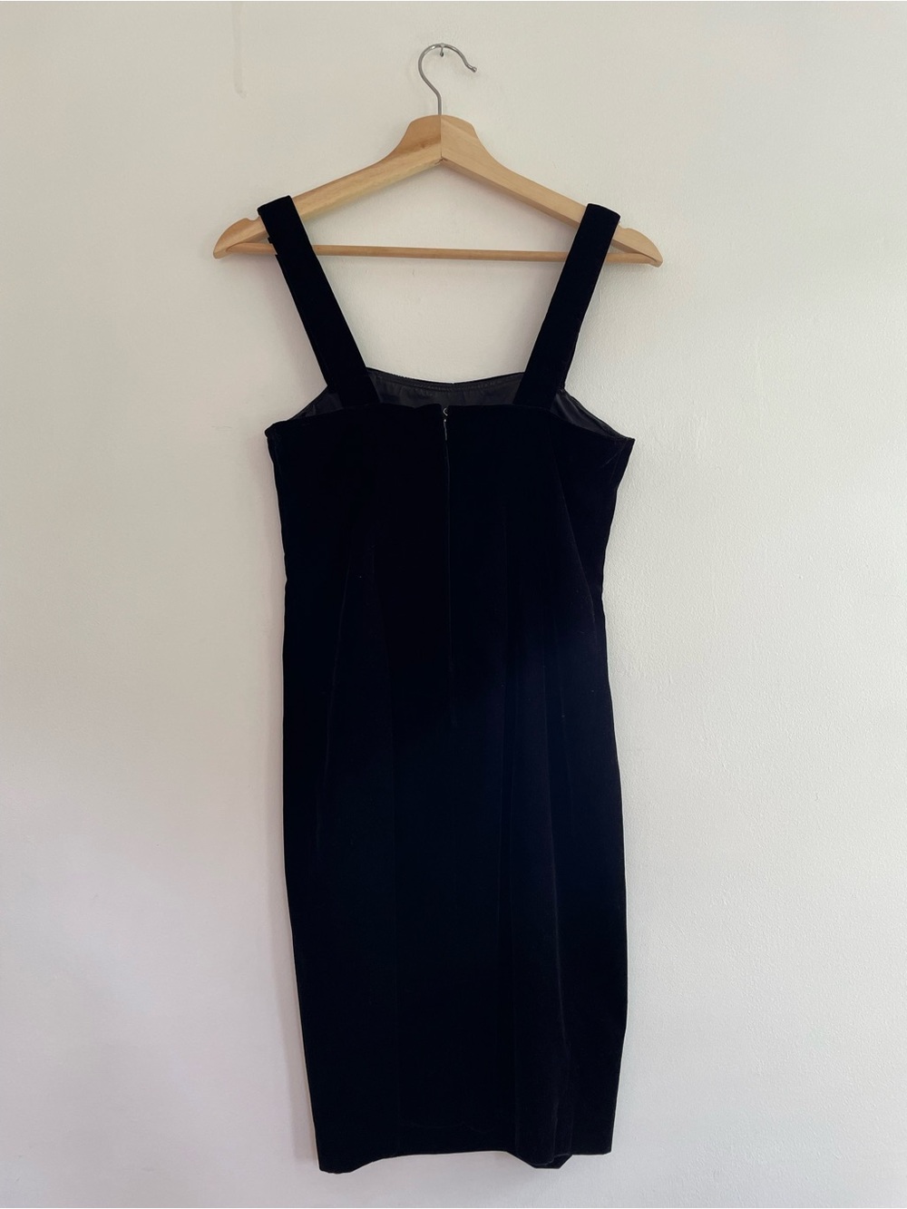 Vintage 90s Velvet Cocktail Dress - Picture 5 of 12